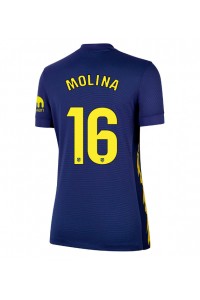 Fotbalové Dres Atletico Madrid Nahuel Molina #16 Dámské Venkovní Oblečení 2025-26 Krátký Rukáv